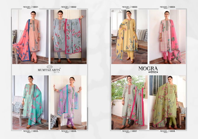 Mogra By Mumtaz Arts Lawn Cotton Printed Salwar Kameez Wholesale Price In Surat